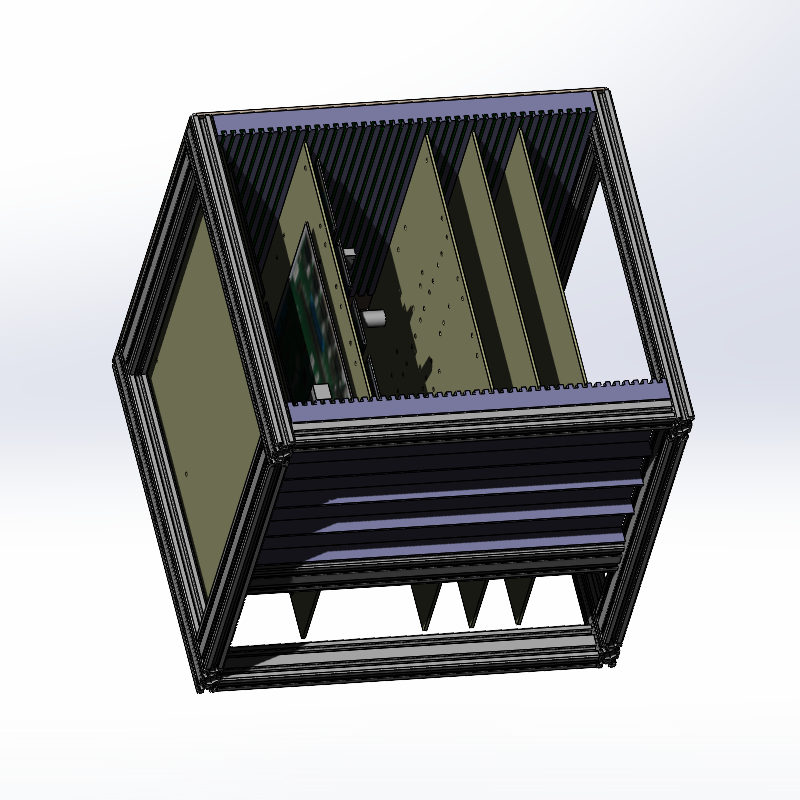 24套测试机械设备-Solidworks非标图纸的图6